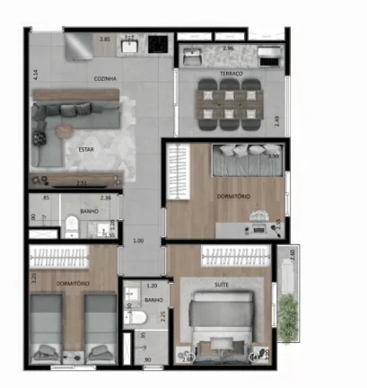 Imagem APARTAMENTO RESIDENCIAL em São Paulo - SP, Jardim São Paulo(Zona Norte)