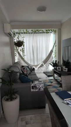 Imagem Apartamento com 2 dormitórios sendo 1 suite, vaga suficiente e garantida à venda, 75 m² por R$ 570.000 - Campo Grande - Santos/SP