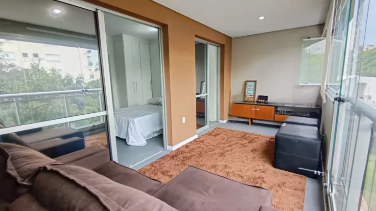 Imagem Apartamento com 1 Quarto à Venda, 52 m² em Campo Belo - São Paulo