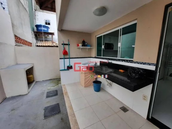 Imagem Casa com 3 dormitórios à venda, 110 m² por R$ 430.000,00 - Vila do Sol - Cabo Frio/RJ