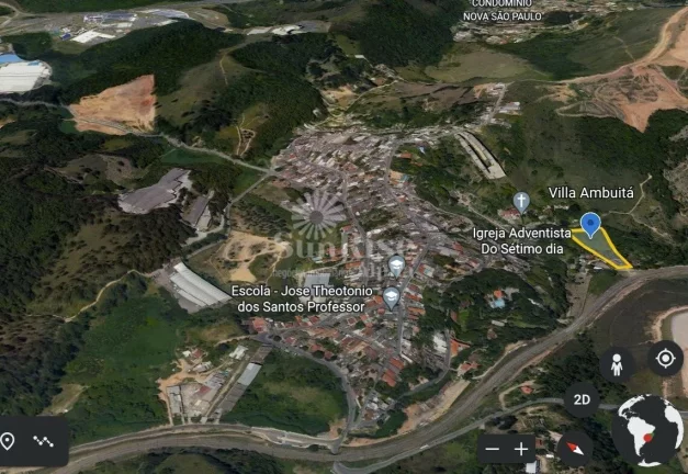Imagem Terreno a venda com 2.078m² próximo à Estação Ambuitá em Itapevi, SP com 57 metros de frente por R$ 490 mil
