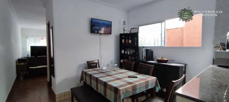 Imagem Sobrado com 3 dormitórios à venda, 118 m² por R$ 680.000,00 - Canto do Forte - Praia Grande/SP