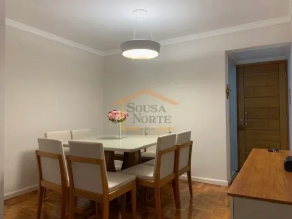 Imagem Apartamento com 70m², dispõe de 2 dormitórios, 2 banheiros, sendo um deles de serviço, sala para...