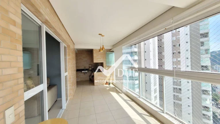Imagem VARANDA GOURMET, ANDAR ALTO, LAZER COMPLETO, GONZAGA, CASTELL DUE PIAZZE, 2 dormitórios à venda, 109 m² por R$ 1.550.000 - Gonzaga - Santos/SP