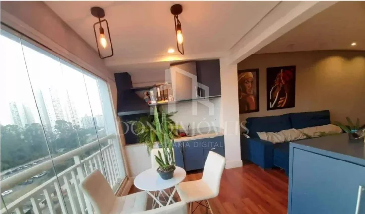 Imagem Apto 94m vista livre andar alto Cond Trilogy Centro SBC