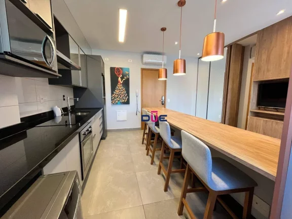 Imagem Apartamento com 1 dormitório para alugar, 46 m² por R$ 5.300/mês - Boqueirão - Santos/SP