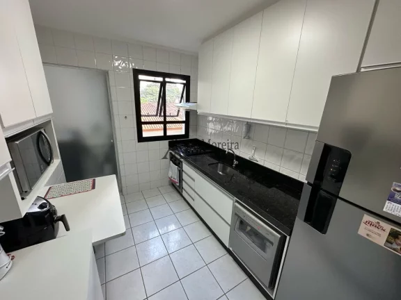 Imagem Apartamento à venda em Jundiaí-SP, no Parque Residencial Eloy Chaves, Cond. Chácara Primavera: 3 quartos, 2 salas, 1 banheiro, 1 vaga, 75m²
