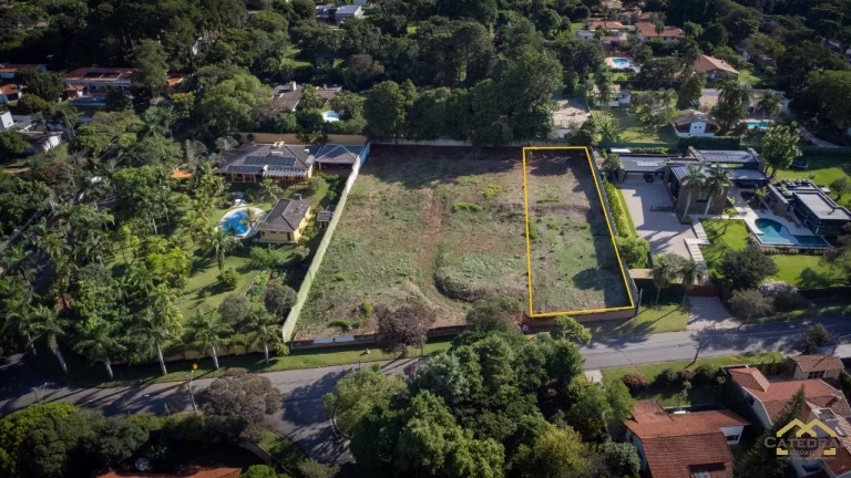Imagem Terreno, pronto para construir com 1554m² no condomínio Chácara Malota - Jundiaí