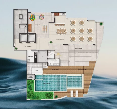 Imagem Exclusividade e Tecnologia na Enseada Azul: Apartamento de Alto Padrão
Viva o melhor da vida em um ...