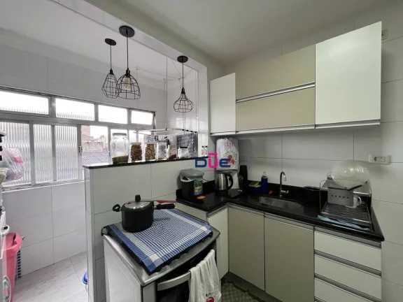Imagem Apartamento com 2 dormitórios à venda, 65 m² por R$ 290.000 - Vila Matias - Santos/SP