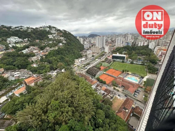 Imagem Apartamento com 2 dormitórios à venda, 77 m² por R$ 810.000,00 - José Menino - Santos/SP