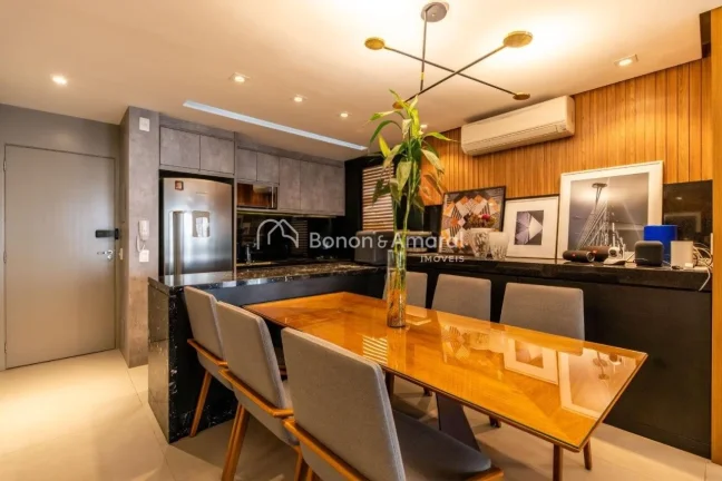 Imagem Apartamento moderno com acabamentos de alto padrão e excelente integração entre os ambientes. Con...