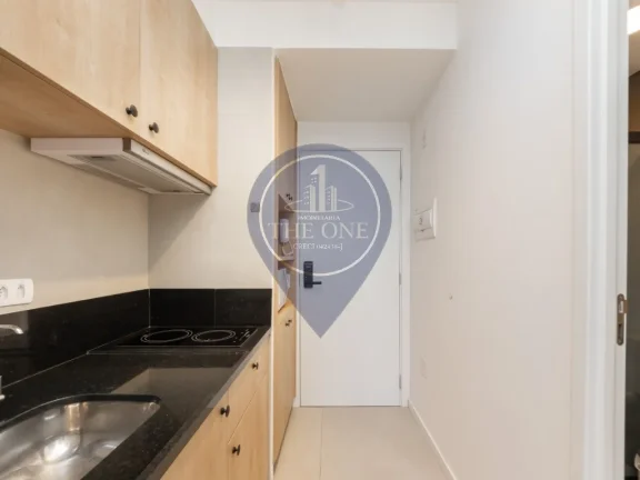 Imagem Venda de Apartamento de 1 Quarto na Cidade de São Paulo-SP, Bairro Pinheiros: Suite, Sala, Banheiro, 27m² de área!