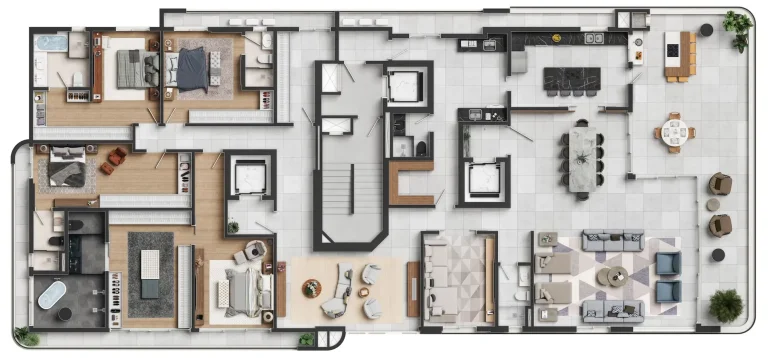 Imagem Apartamento em Atiradores - Joinville SC