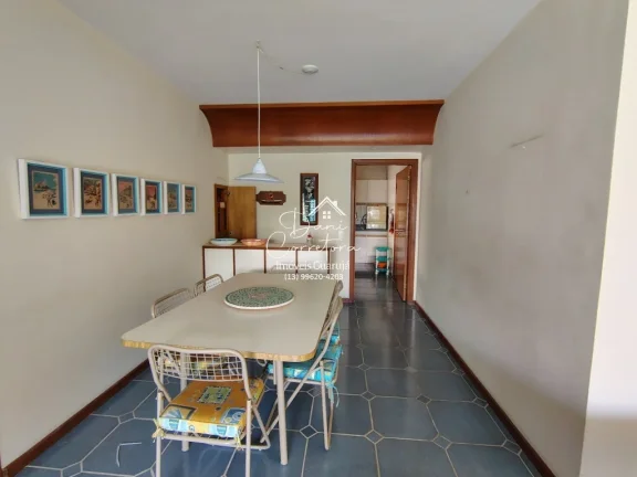 Imagem Apartamento com vista para o mar e lazer, 3 quartos com suíte e 2 vagas na Pitangueiras, Guarujá-SP - 165m² de área.