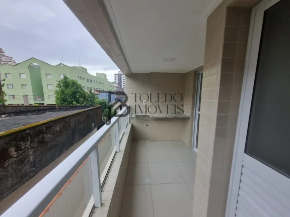 Imagem Apartamento para Locação com lazer completo de 2 Dormitórios no bairro Guilhermina - Praia Grande
