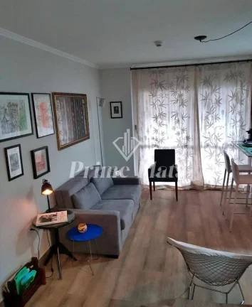 Imagem Flat disponível para venda no Hotel Paulista Wall Street na Bela Vista, com 55m², 1 dormitório e 1 vaga de garagem