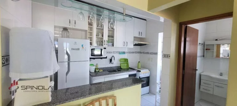 Imagem Apartamento com 1 dormitório à venda, 38 m² por R$ 290.000,00 - Real - Praia Grande/SP