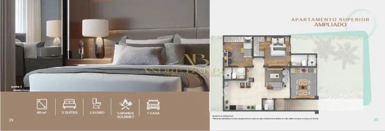 Imagem One Joanes - Apartamento com 2/4 em Buraquinho - Lauro de Freitas