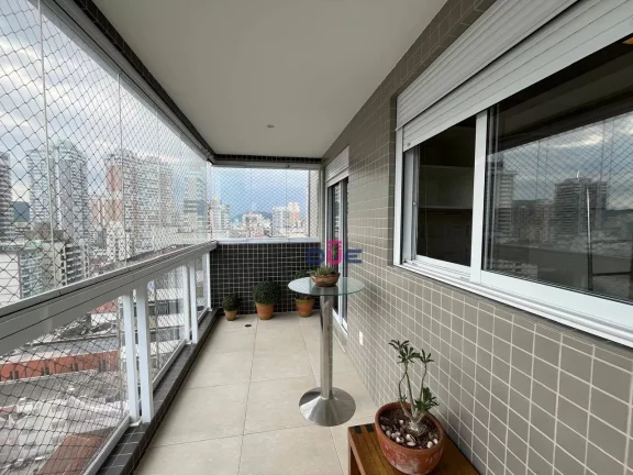 Imagem Apartamento porteira fechada com 2 dormitórios à venda, 72 m² por R$ 1.650.000 - Gonzaga - Santos/SP