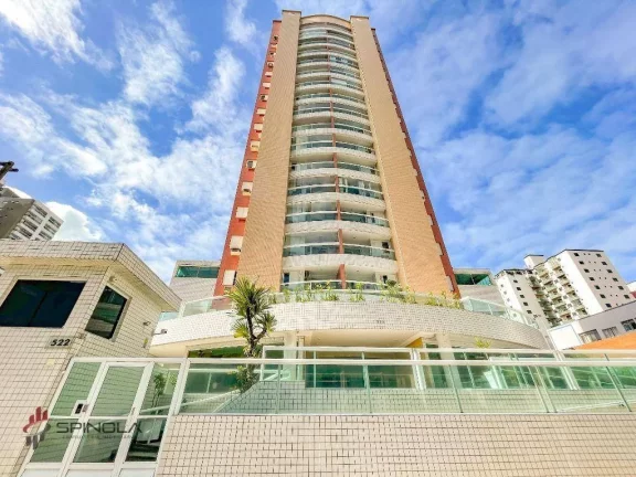 Imagem Apartamento com 3 dormitórios à venda, 78 m² por R$ 695.000,00 - Canto do Forte - Praia Grande/SP