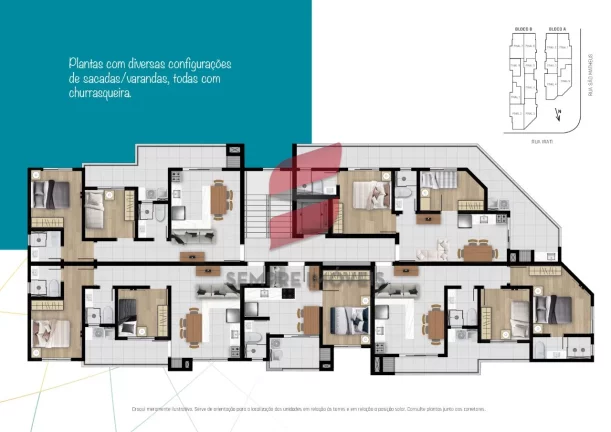 Imagem APARTAMENTO com 2 dormitórios à venda com 104.78m² por R$ 699.000,00 no bairro Caiobá - MATINHOS / PR