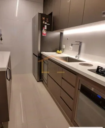 Imagem Apartamento maravilhoso, 2 dormitórios, sendo 1 suíte, ar condicionado quente e frio split, armár...