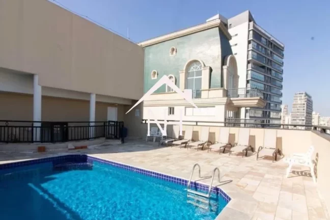Imagem Apartamento de 41m com 1 dormitório e varanda, Piscina, Churrasqueira, Salão de Festas, Playground, Academia, Coworking.