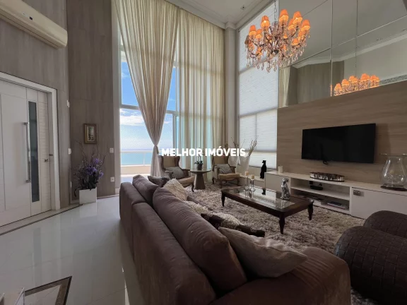 Imagem Edifício Renaissance Torre Sul em Balneário Camboriú. Apartamento frente mar, 4 suítes, vista panorâmica e lazer completo de alto padrão.