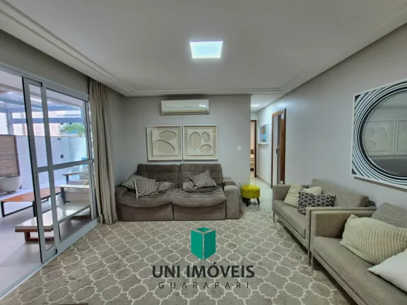 Imagem Apartamento de design elegante no Centro de Guarapari com 3 quartos, suite, área gourmet e 2 vagas de garagem