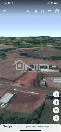 Imagem Terreno de frente para BR