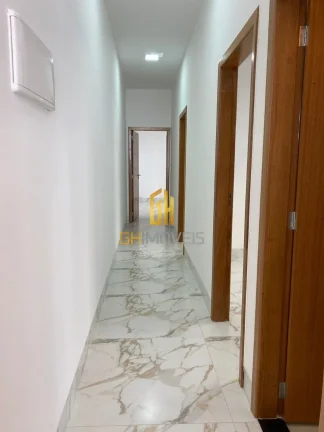 Imagem Casa com 3 quartos no Residencial Antônio Barbosa , em terreno com 150m² com 105m² de área const...