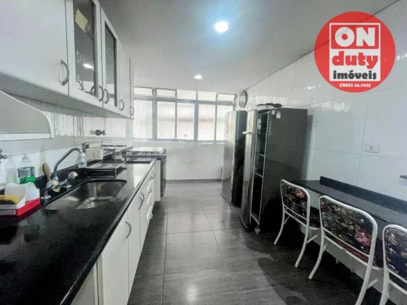 Imagem Apartamento com 3 quartos à venda, 198 m² por R$ 1.600.000 - Boqueirão - Santos/SP