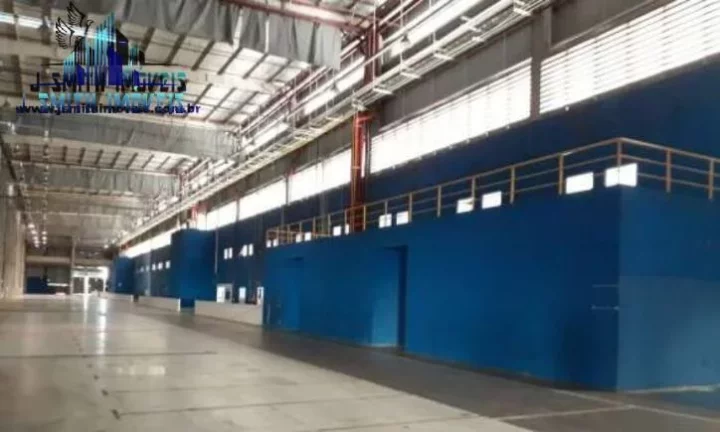 Imagem Galpão 30.172,74m², MONOUSUÁRIO, fora de condomínio, com área Fabril de 24.400,07m². Área adm...