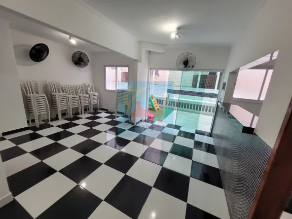 Imagem Oportunidade Única! Apartamento a 300 metros do Mar na Guilhermina, Praia Grande/SP - 329MIL
