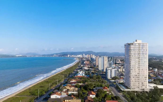 Imagem Frente Mar em Piçarras, Andar Alto | VALOR ABAIXO DA TABELA!