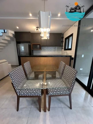 Imagem Lançamento - Casa a venda em Juquehy, com 3 suítes, sala, cozinha americana, churr. ... piscina privativa, 136m² área construída | Juquehy Imobiliária