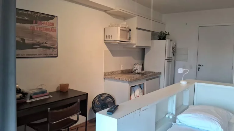 Imagem Studio mobiliado na Bela Vista com vaga e lazer
