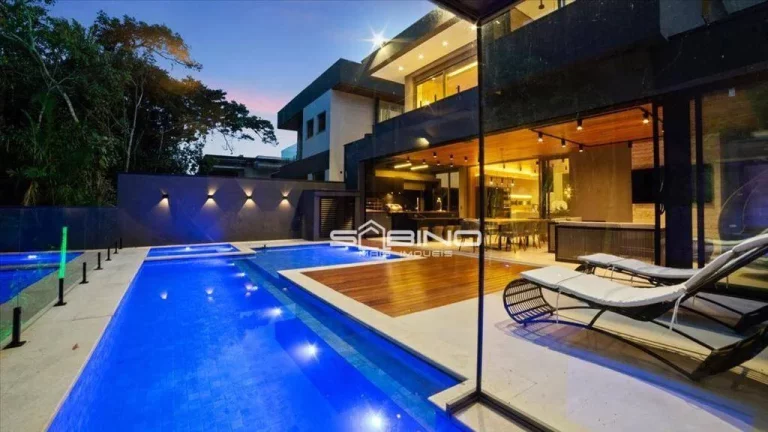 Imagem Belíssima casa à venda com 5 Dormitórios 5 Suítes 384 m² de área útil - Riviera de São Lourenço - Bertioga SP