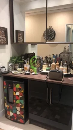 Imagem Apartamento frente ao mar com 3 dormitórios e 2 vagas de garagem na Pompéia