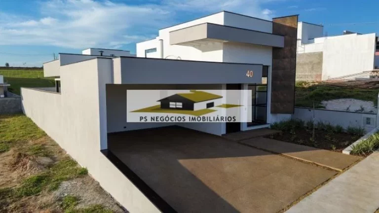 Imagem Sobrado Novo em Condomínio - Itupeva