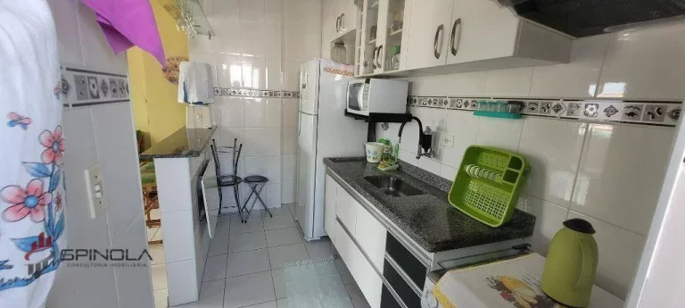 Imagem Apartamento com 1 dormitório à venda, 38 m² por R$ 290.000,00 - Real - Praia Grande/SP