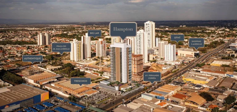 Imagem Hampton Apartamento Plaenge 165m² - 3 Suítes em Cuiabá