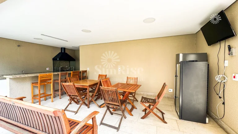Imagem Apartamento mobiliado para alugar com 1 quarto e 1 vaga - 51 m² R$4.500,00 pacote Alphaville -SP