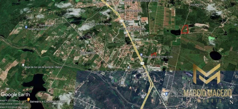 Imagem Terreno à venda, 28800 m² por R$ 1.728.000,00 - Distrito Industrial - Horizonte/CE