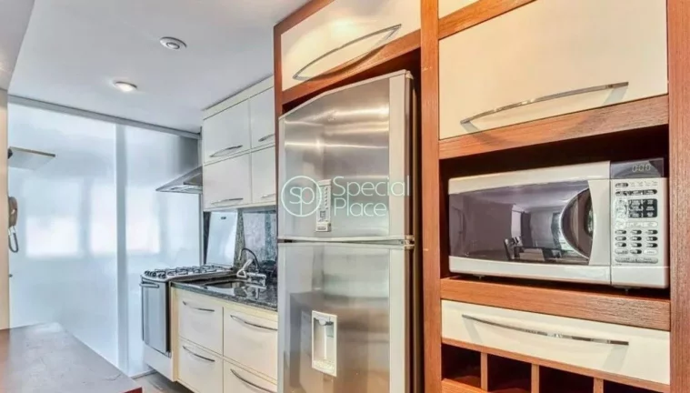 Imagem Apartamento de 58m2 com 02 dormitórios e 01 suíte, 01 vaga com uma sala que pode se transformar em...