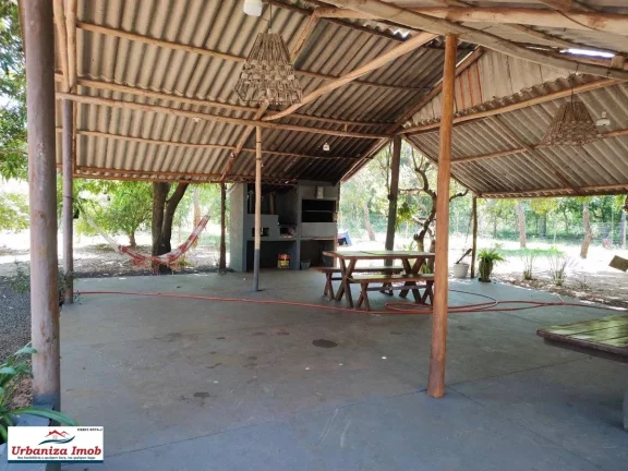 Imagem Chácara Santa Maria no Asfalto com 21.000 m2 em Campo Grande MS | Próximo ao Aeroporto Santa Maria com Casa Sede e Casa de Caseiro