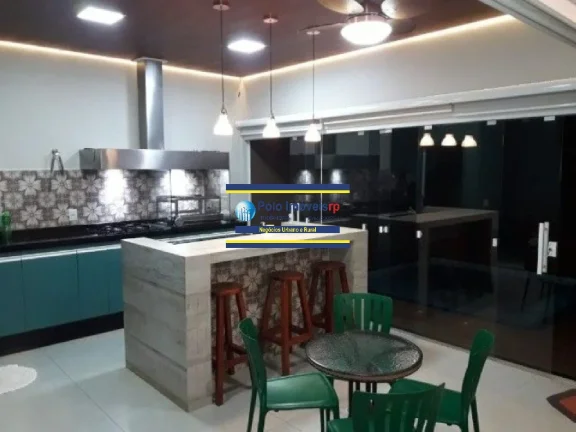 Imagem CASA TÉRREA 303M, COND. VILLA ROMANA, 3 SUÍTES, ÁREA GOURMET, PISCINA A VENDA, RIBEIRÃO PRETO - SP
