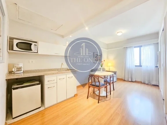 Imagem Apartamento à venda em São Paulo-SP, Jardim Paulista: 1 quarto, 1 banheiro, 1 vaga, 40m² de área. Imperdível oportunidade!
