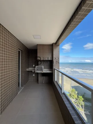 Imagem Apartamento Vista mar de 1 Dormitório com suíte no bairro Jardim Rela - Praia Grande